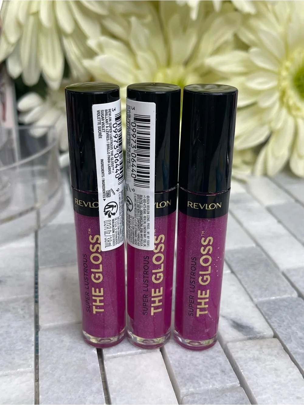 Revlon The Gloss Super Lustrous Lip Gloss - Sugar Violet new sealed